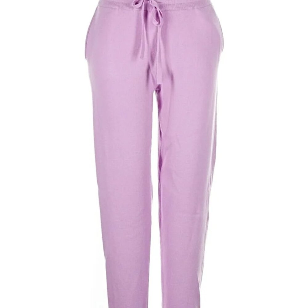 SPLENDID BRAND, Straight leg, Ankle pants, Elastic Drawstring waist,  lavendar